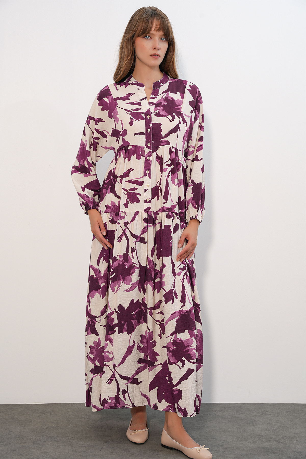 Women's Embroidered Oversize Blouse 1000 
