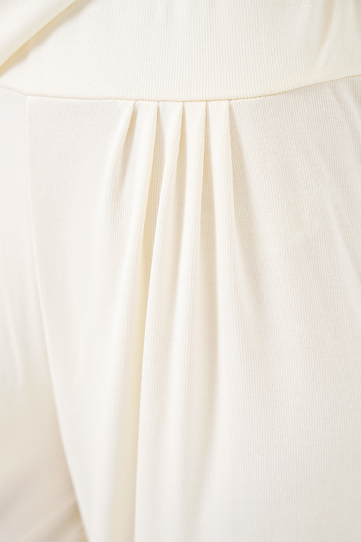 Women's Knitted Blouse and Pants Two-Piece Set 30085 
