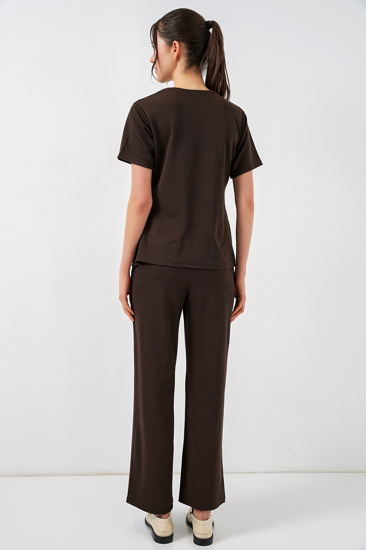 Women's Side-Tie Two-Piece Set 30104 