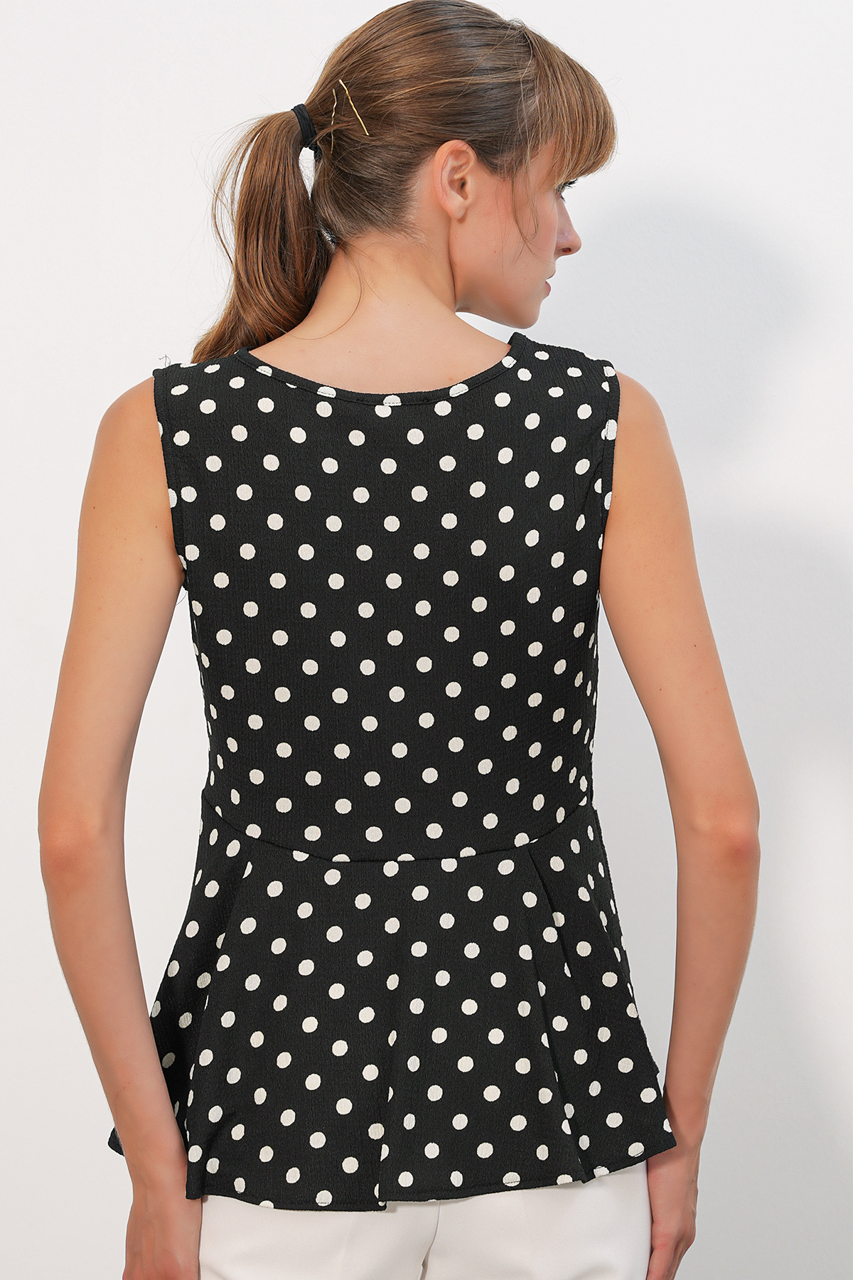 Women's Side-Tie Long-Sleeve Blouse 996 