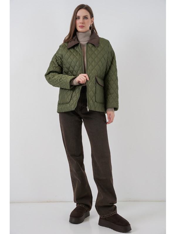 Women's Quilted Oversize Jacket 5229 