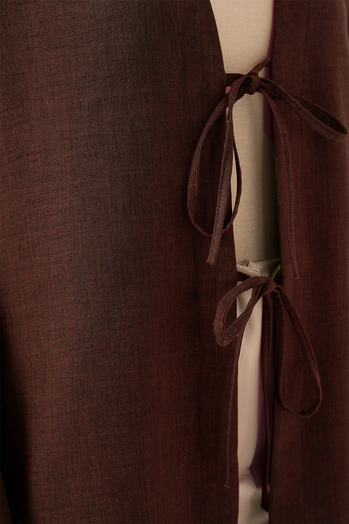 Linen Hijab Kimono 5968 