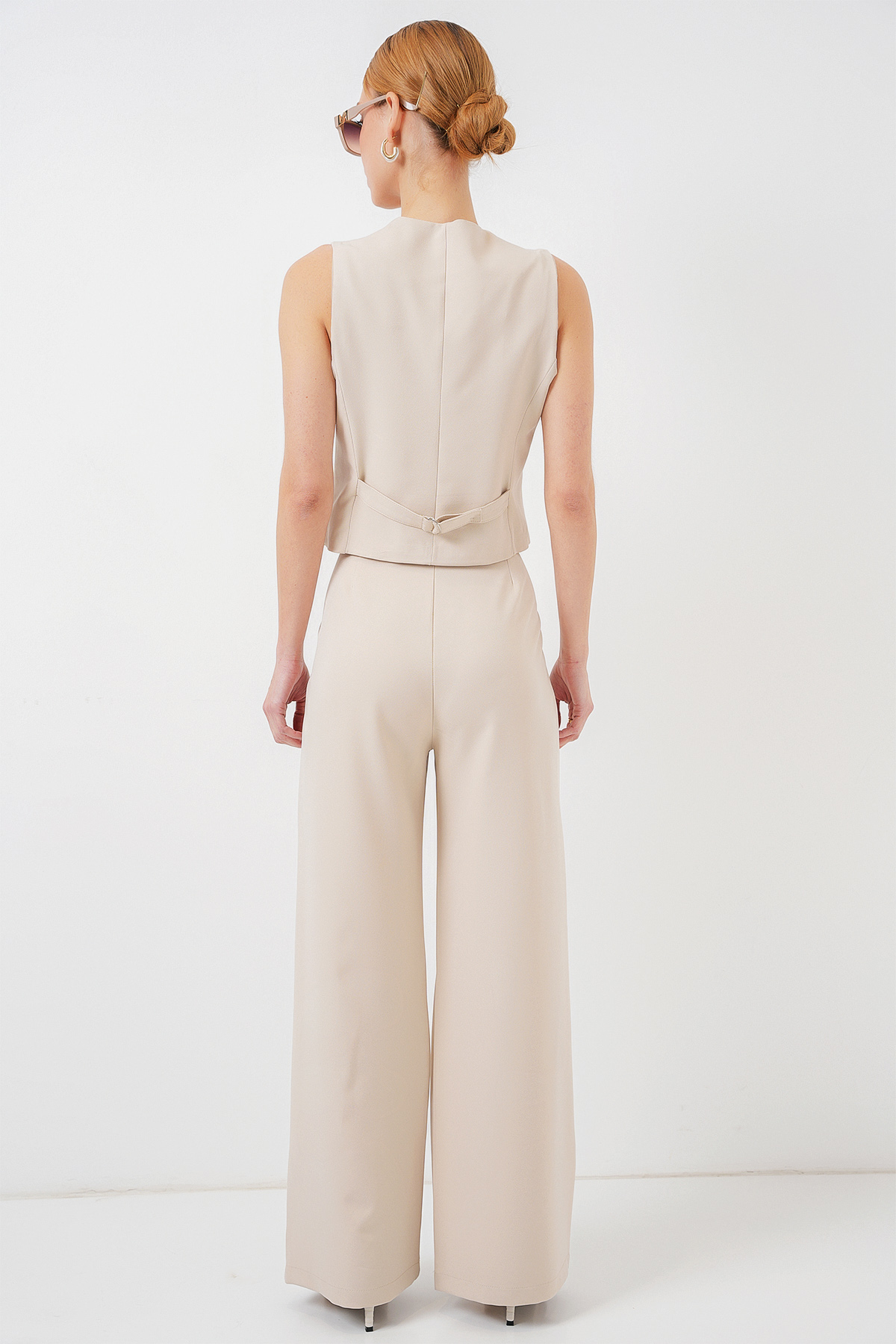 6709 Women's Vest and Trousers Two-Piece Set 
