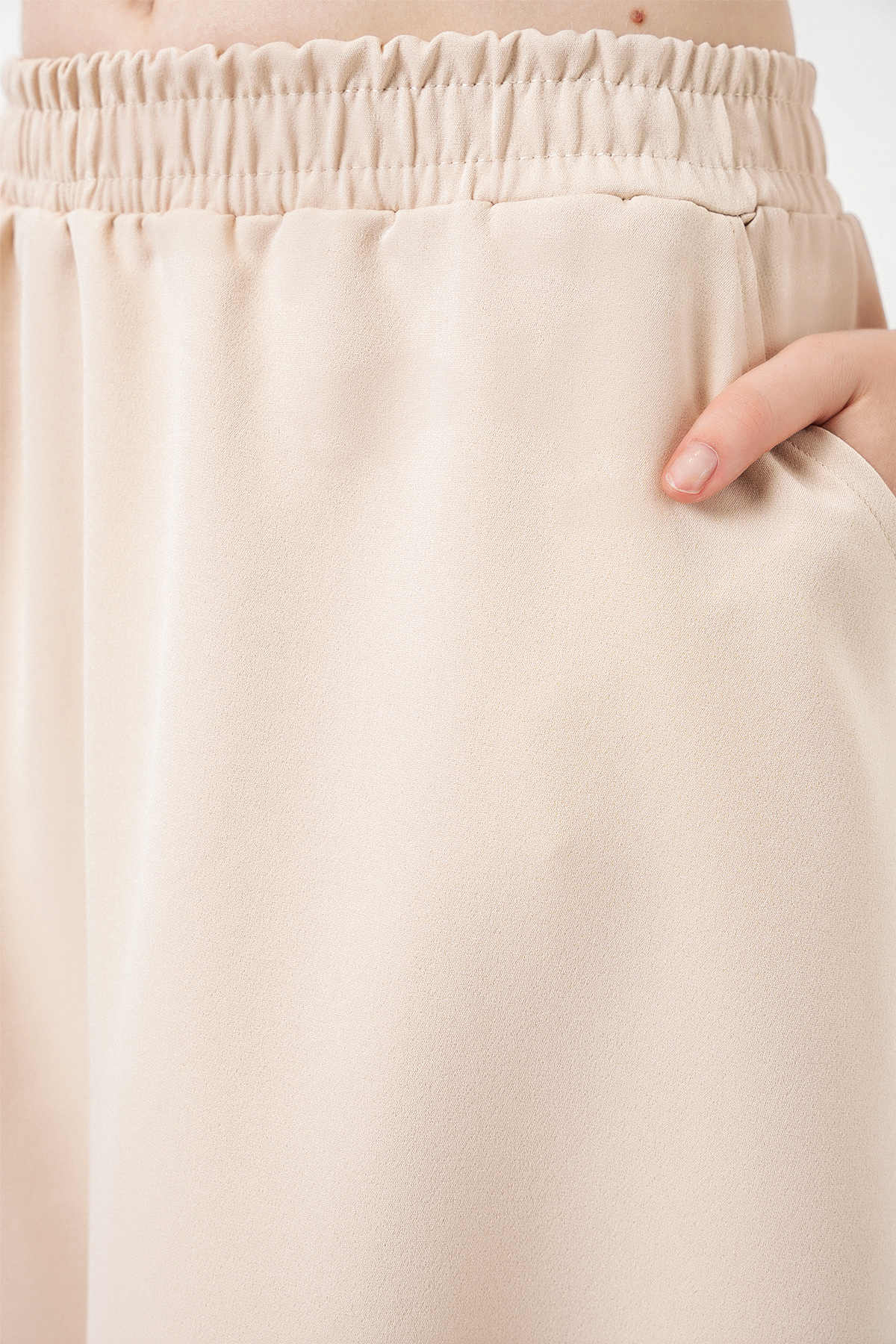 Women's Single Pocket Striped Oversize Shirt 20375 