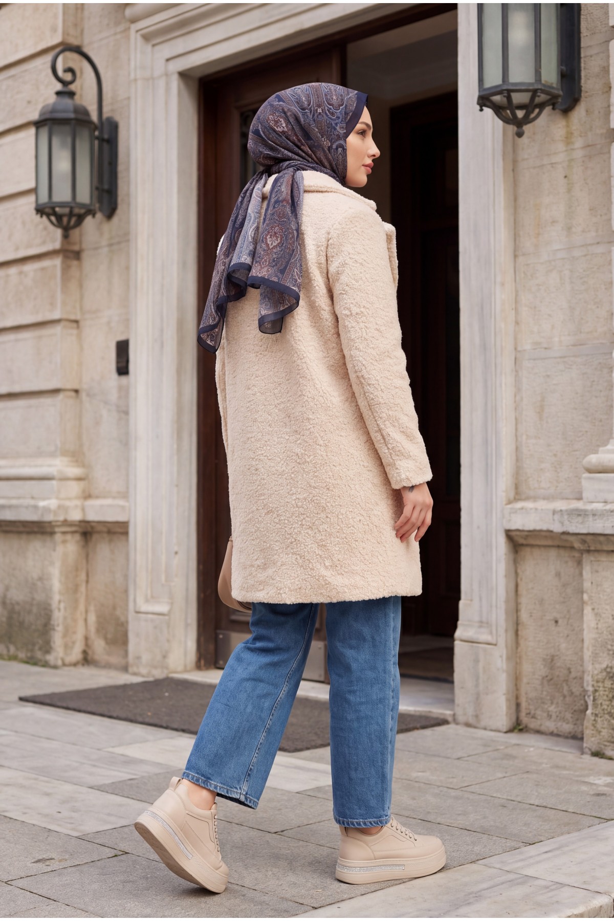 9082 Oversize Cashmere Coat 
