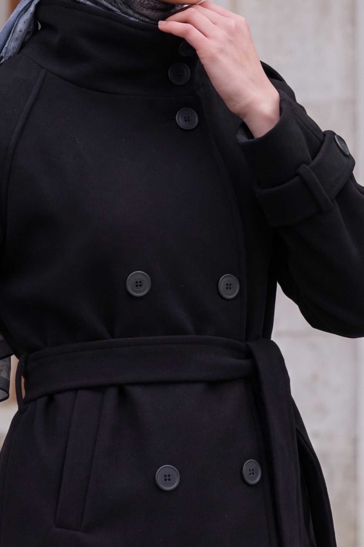 Women's Belted Cashmere Coat 9162 