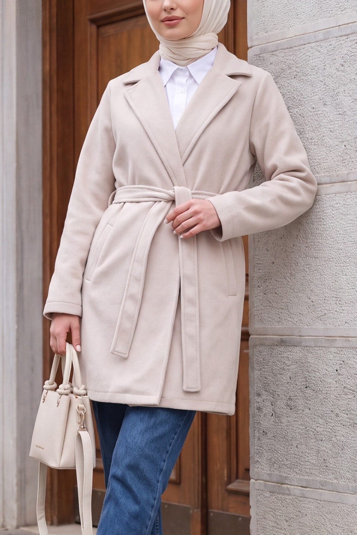 Women's Belted Coat 9171 
