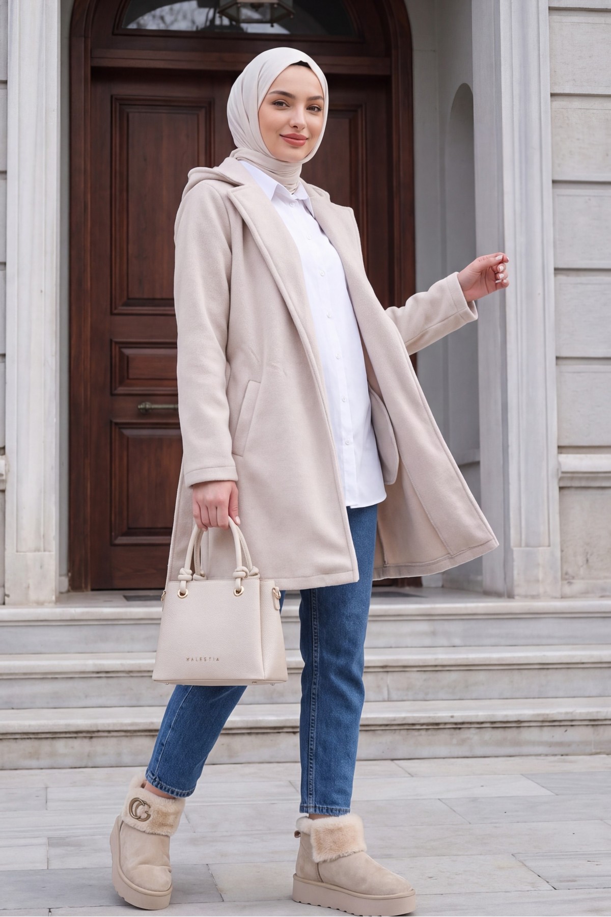 Women's Belted Coat 9171 