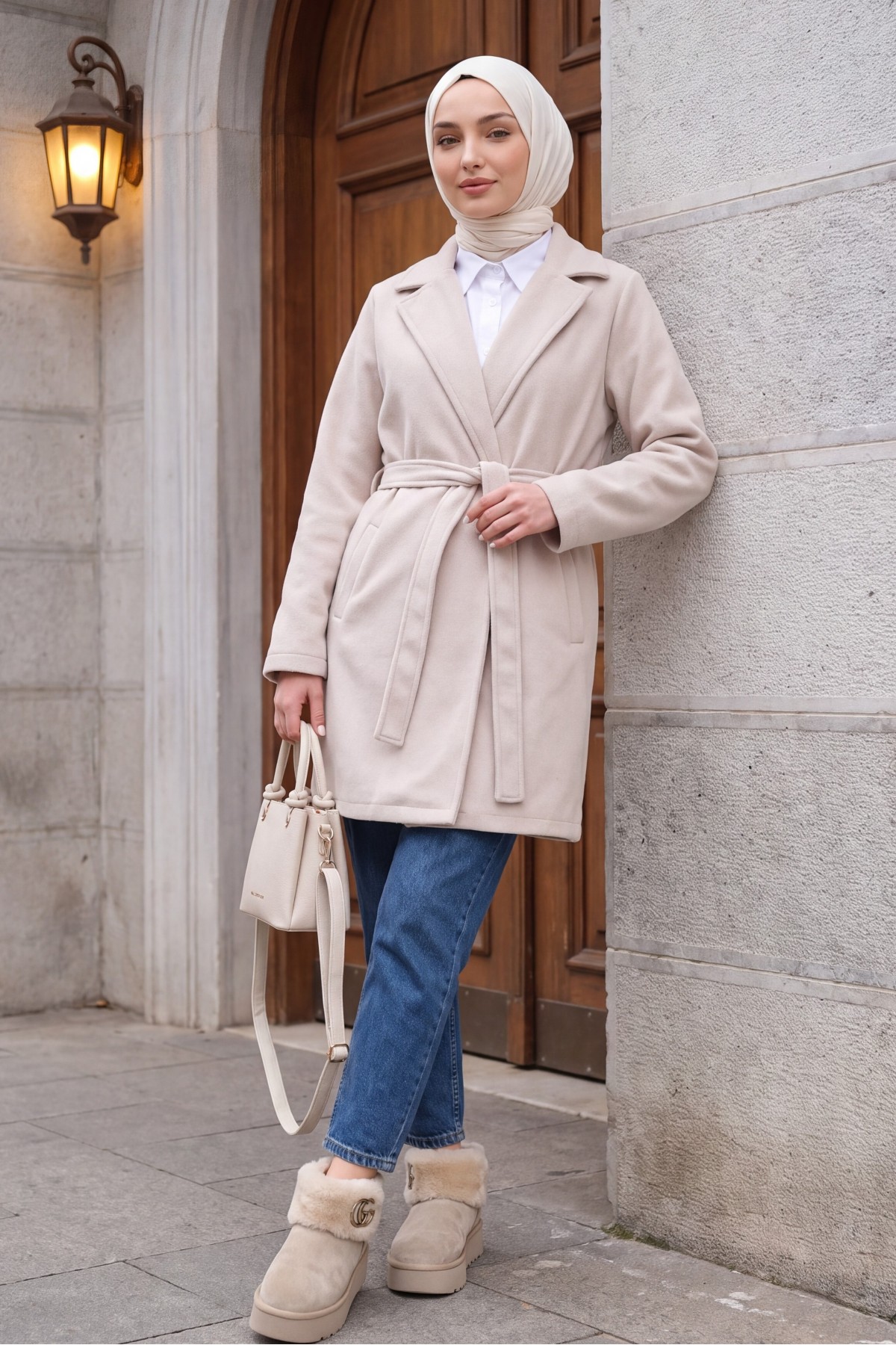 Women's Belted Coat 9171 