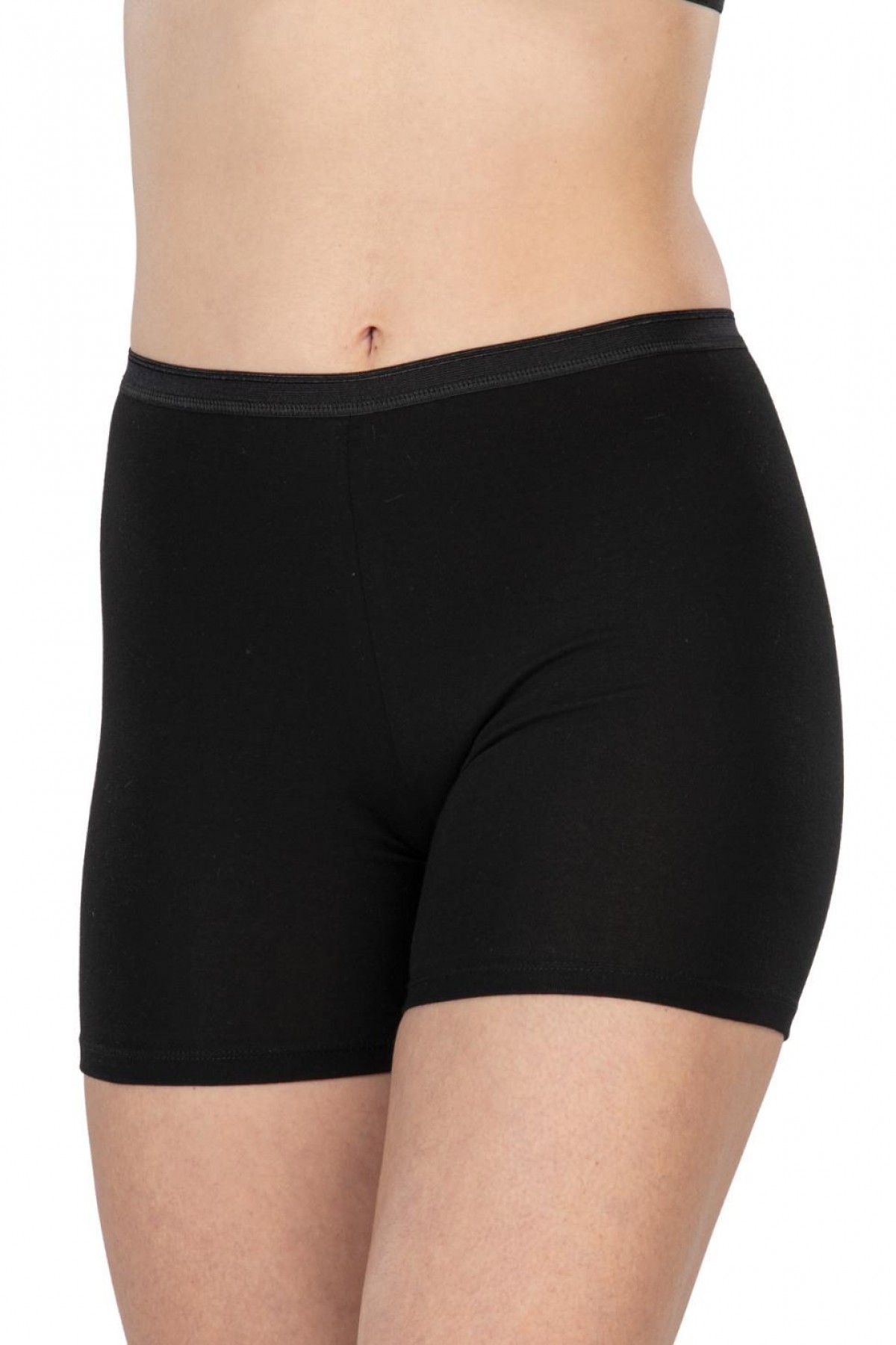 SİYAH MI Podyumplus 1430 Modal Cotton Mini Tayt