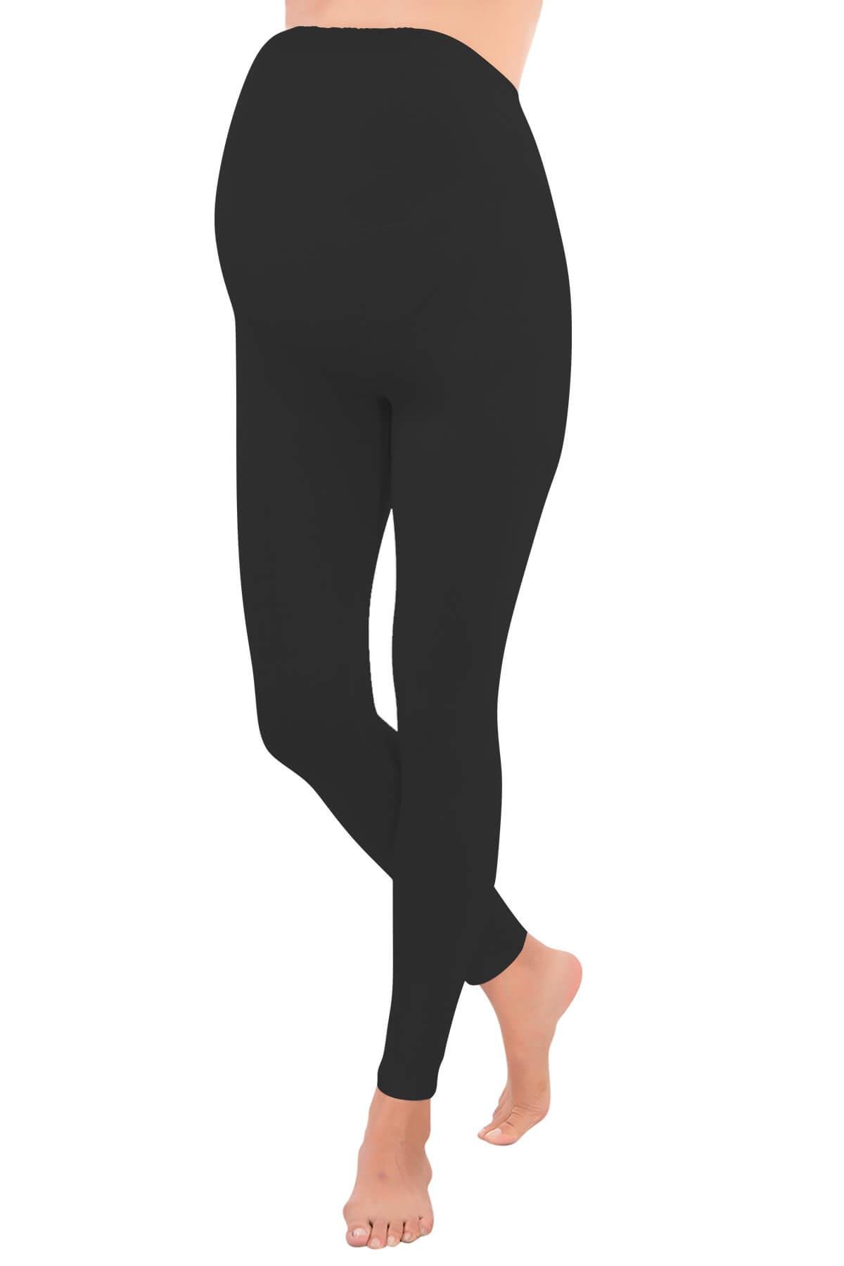 SİYAH MI Podyumplus 1433 Modal Cotton Hamile Tayt