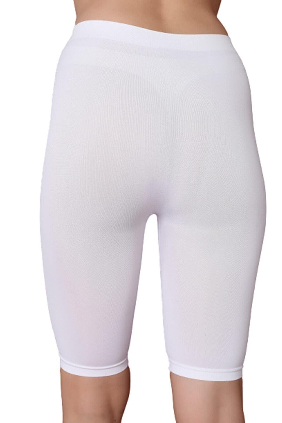 BEYAZ MI Podyumplus 3856 Soft Kapri Tayt