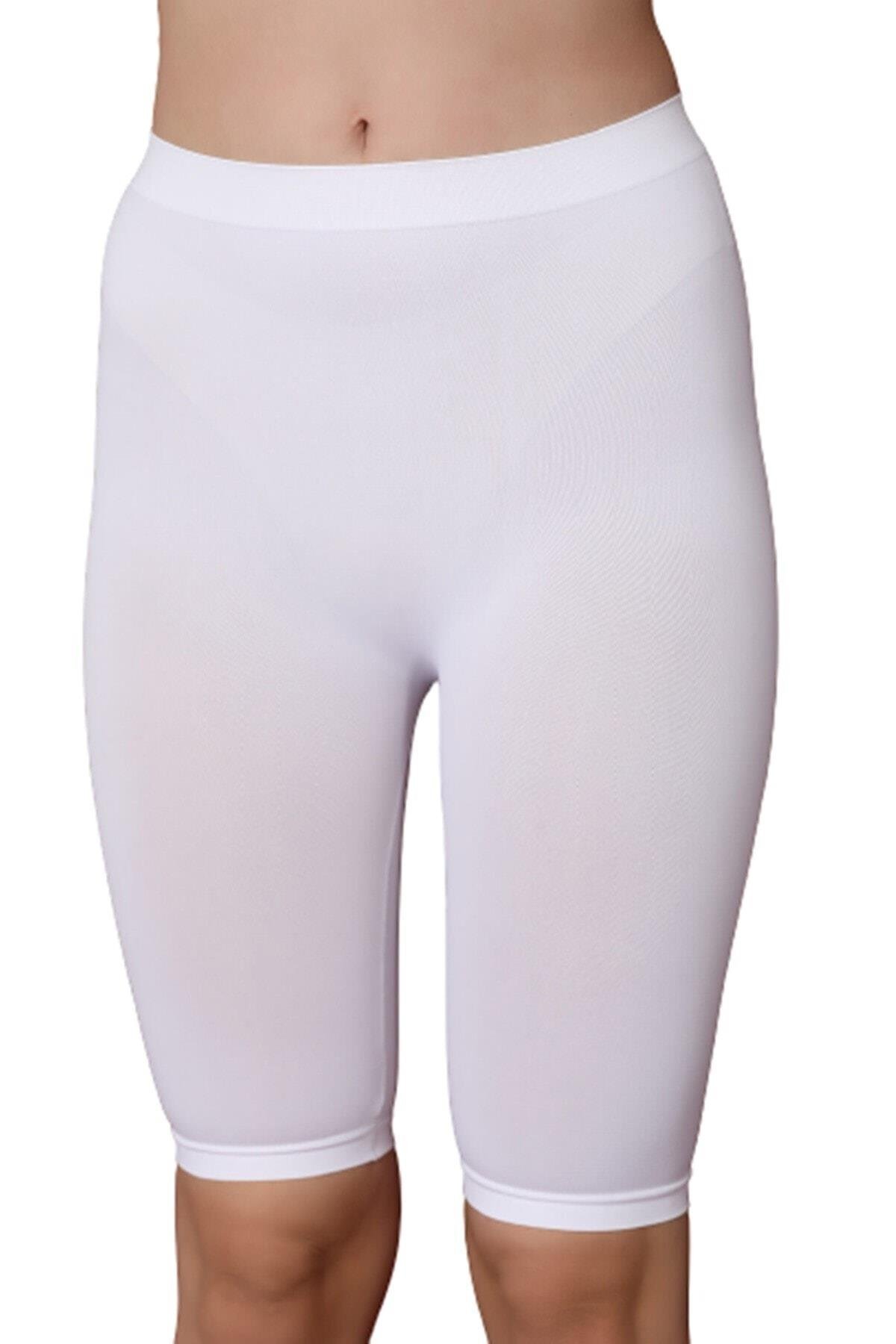 BEYAZ MI Podyumplus 3856 Soft Kapri Tayt