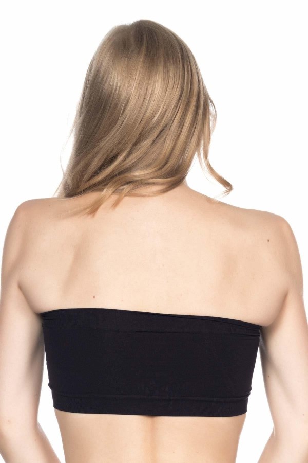 SİYAH MI Podyumplus 4022 Pedli Straplez Korse