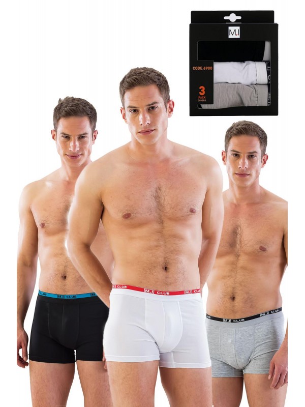 STANDART MI Podyumplus 6900 3'lü Erkek Boxer