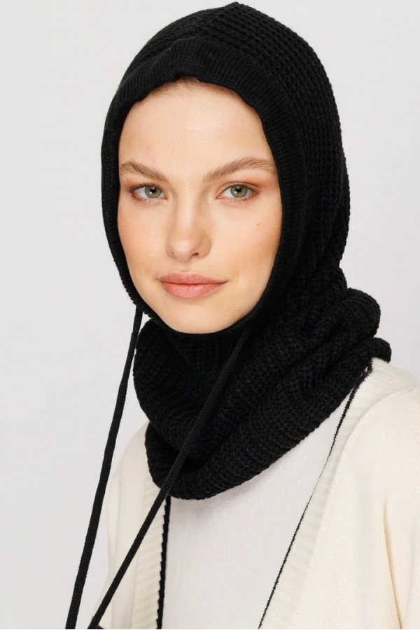 Balaclava Knit Headband 
