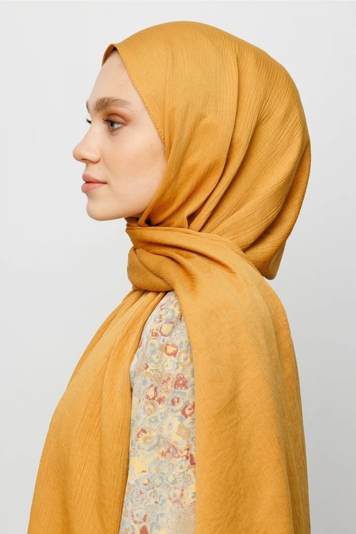 Crinkle Medina Silk Shawl 