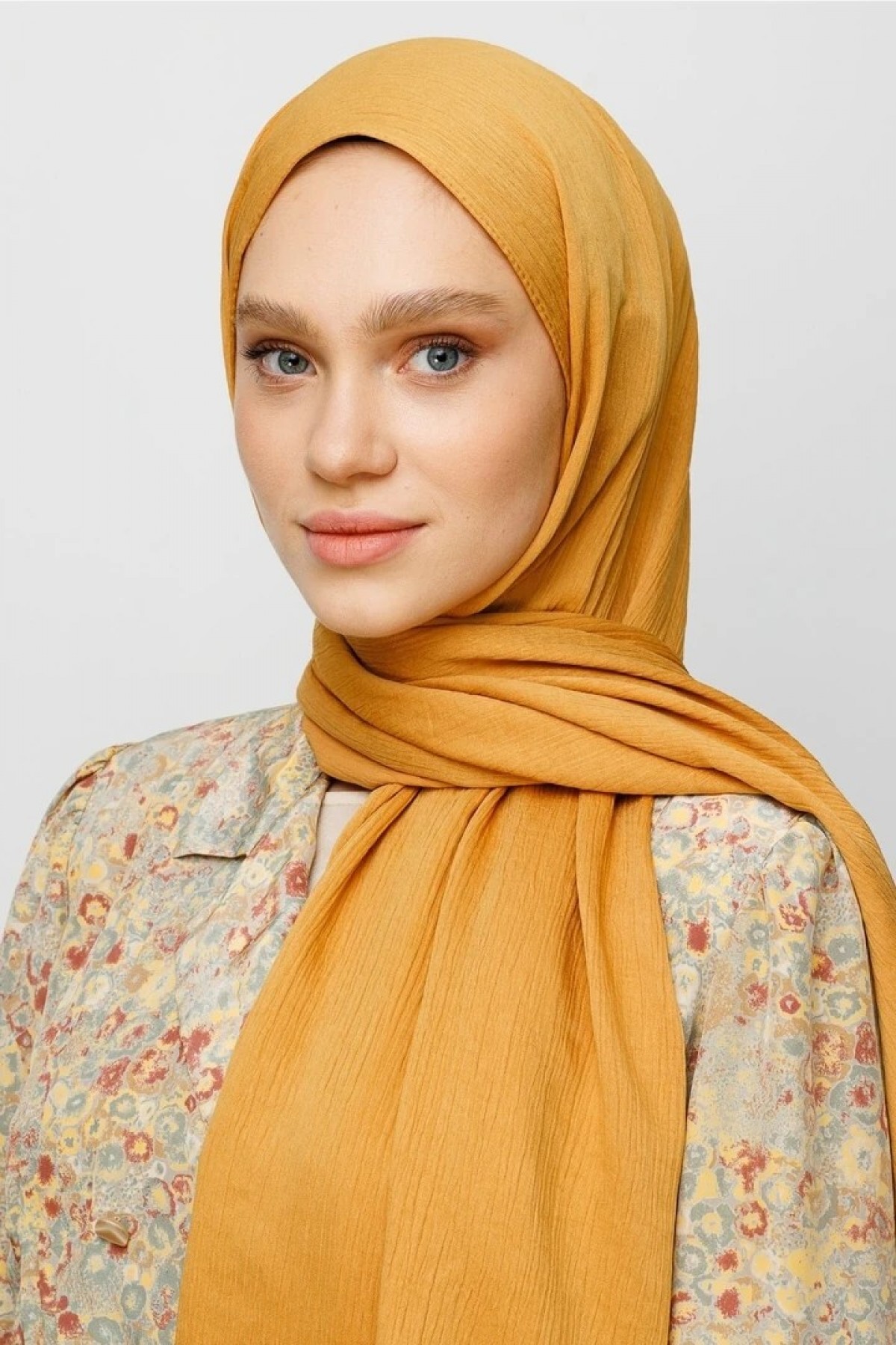 Crinkle Medina Silk Shawl 