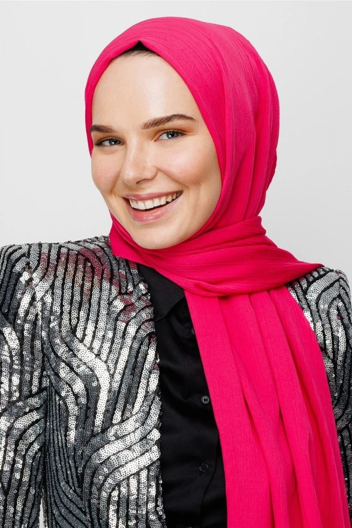 Crinkle Medina Silk Shawl 