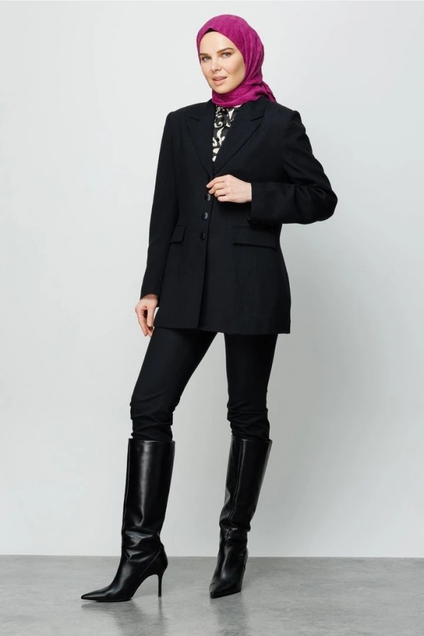 Pleated Bamboo Scarf 