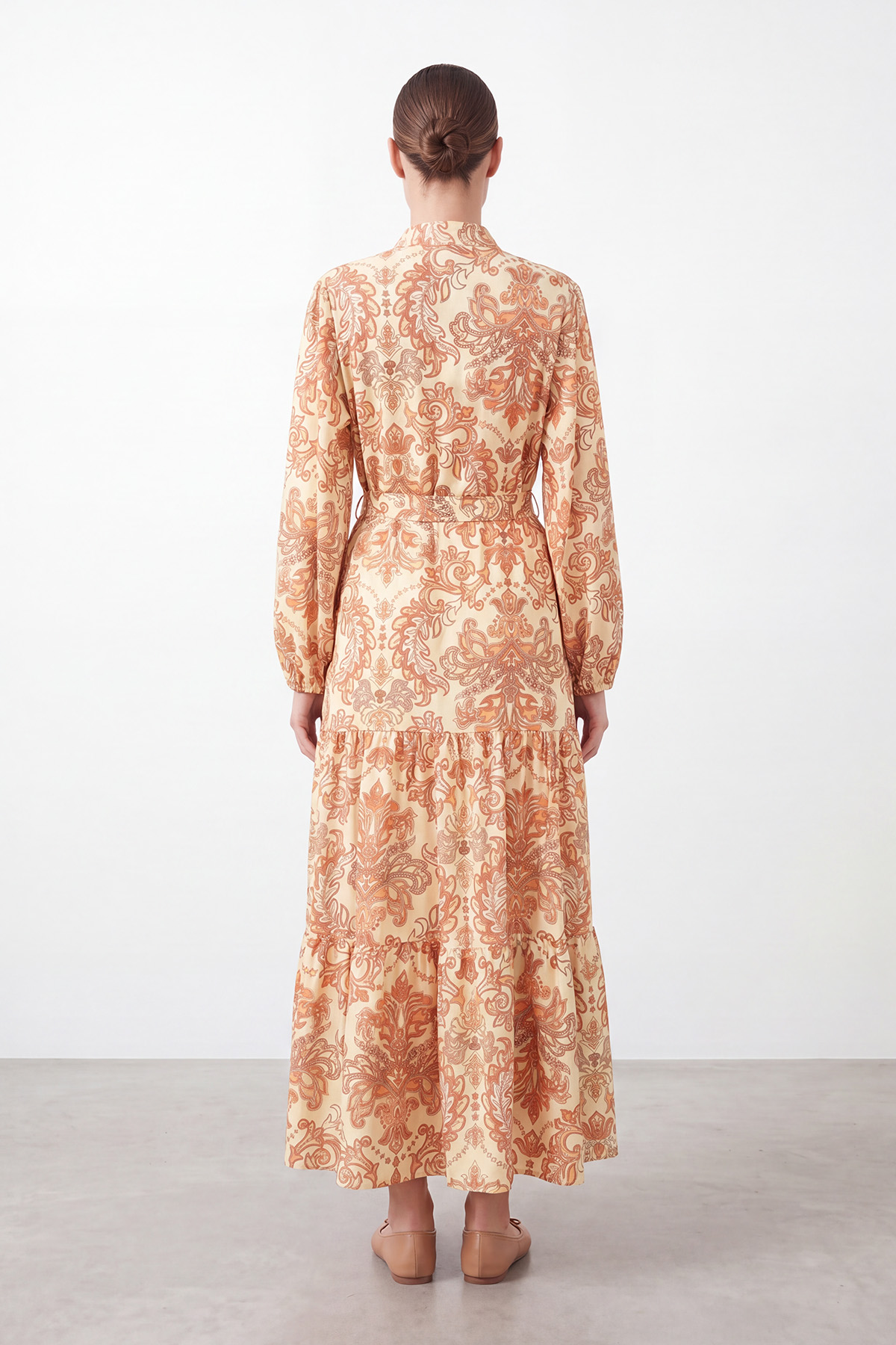 Women's Ethnic Patterned Long Dress