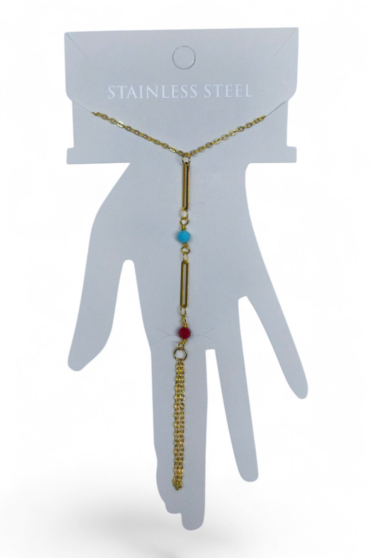 Altın Renk Boncuk Ataç Çelik Şahmeran - 3871