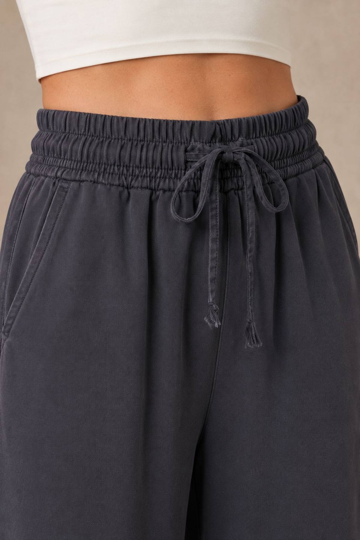 Elasticated Palazzo Trousers Array