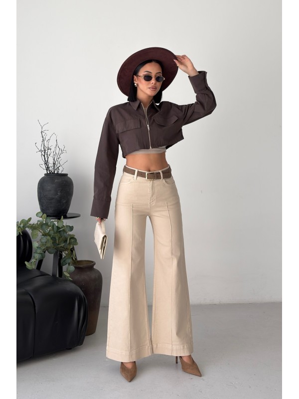 Çımalı Kot Pantolon 7163 Taş