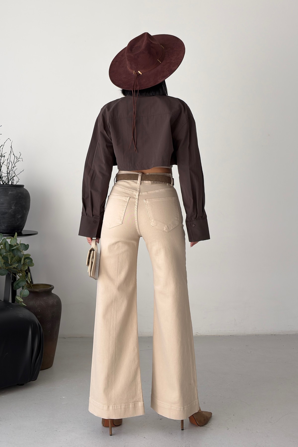 Çımalı Kot Pantolon 7163 Taş